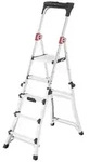 Hailo TL 100 TopLine 8450100 Aluminium Teleskopleiter Arbeitsh&ouml;he (max.): 3.09 m