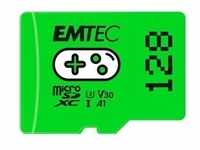 EMTEC MicroSD Card 128GB SDXC CL.10 UHS1 U3 V30 A1 Gaming