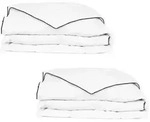 vidaXL Winter-Daunendecke 2 Stk. 150x200 cm