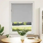 Verdunklungsrollo 100x175 cm Grau