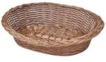 vidaXL Hundekorb aus Weide Natur 50 cm