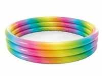 "INTEX 58439NP Pool 3-Ring "Rainbow Ombre" 147x33cm Planschbecken Kinder"