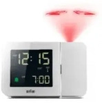 Braun 67161, Digitaler Wecker, Rechteck, Wei&szlig;, 24 h, Zeit, AC