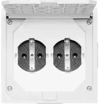 ABL Sursum 1632490 Unterputz-Steckdose IP41 Grau