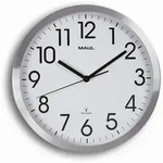 Wanduhr Maulmove 30cm aluminium