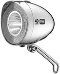XLC CL-D04 Dynamo-Scheinwerfer, LED, Retro, Reflektor, 40 Lux, Standlicht, Sensor,