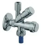 GROHE Kombinations-Eckventil mit Rckflussverhinderer chrom chrom