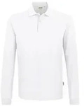 HAKRO Longsleeve-Poloshirt MIKRALINAR&reg; wei&szlig;, XL