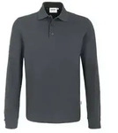 HAKRO Longsleeve-Poloshirt MIKRALINAR&reg; anthrazit, M