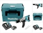 Makita DFR 750 RG1J Akku Magazinschrauber 18V 45-75mm + 1x Akku 6,0Ah +...