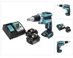 Makita DFS 452 RG Akku Schnellbauschrauber 18 V Brushless + 2x Akku 6,0 Ah +