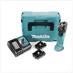 Makita DTM 51 RAJ Akku Multitool Oszillierer 18 V + 2x Akku 2,0 Ah + Ladeger&auml;t +
