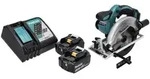 Makita DSS 611 RF Akku Handkreiss&auml;ge 18 V 165 mm + 2x Akku 3,0 Ah + Ladeger&auml;t