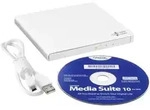 HL Data Storage GP57EW40.AHLE10B DVD-Brenner Extern Retail USB 2.0 Wei&szlig;