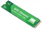 WD Green SN350 NVMe SSD WDS100T3G0C - SSD - 1 TB - intern - M.2 2280 - PCIe 3.0 x4