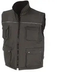 teXXor&reg; Weste NARVIK schwarz 100% Polyester, PVC-Beschichtung 4270_3XL Gr.3XL