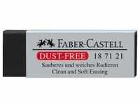 Faber-Castell Radiergummi DUST-FREE 187121 Kunststoff schwarz