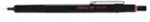 rOtring 1904727 - Schwarz - Kunststoff - HB - 0,7 mm - Rund - Fixed - black - HB