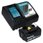 Makita DRV 250 RF1J Akku Blindnietsetzger&auml;t 18 V 20 kN Brushless + 1x Akku 3,0...