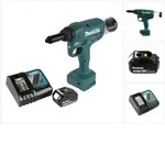 Makita DRV 250 RF1 Akku Blindnietsetzger&auml;t 18V 20kN Brushless + 1x Akku 3,0Ah +