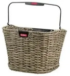 KLICKfix 0379SBR Vorderradkorb Structura schilf 34x25x27cm,geflochten, ohne