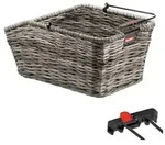 KLICKfix 0315RSGR Hinterradkorb Structura GT f&uuml;r Racktime 44x24x20cm,geflochten 18