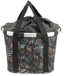 KLICKfix City-Tasche Bikebasket autumn 1, 35x28x26cm, schwarz/bunt