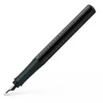FABER-CASTELL F&uuml;llhalter GRIP 2010 Harmony schwarz M robuste Edelstahlfeder Fede
