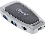 InLine&reg; Multifunktions-Hub USB 3.2 Gen.2 USB-C (2xUSB-A + 1xHDMI + 1xUSB-C) Eingabe