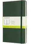 Notizbuch Large A5 blanko Hardcover 120 Blatt myrtengr&uuml;n
