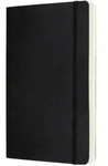 Notizbuch Large A5 liniert 200 Blatt Softcover schwarz