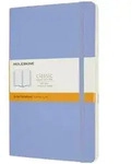 Notizbuch Large A5 liniert Softcover hortensienblau