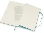 Notizbuch Large A5 liniert Hardcover 120 Blatt riffblau