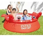 INTEX Happy Crab Aufblasbarer Pool Easy Set 183x51 cm