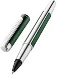 Pelikan Pura R40, Stick Pen, Gr&uuml;n, Silber, Schwarz, Aluminium, Medium, Deutschland