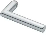 T&uuml;rdr&uuml;ckerlochteil Ams.1400 Alu.F1/naturf.4-KT.8mm DIN L/R HOPPE