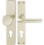 Langschildgarnitur London 54/227/202SP/113 Alu. F2 PZ 72mm DIN L/R HOPPE