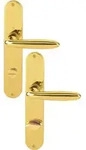 Langschildgarnitur Verona M151/302 MS F71 SK/OL 78mm DIN L/R HOPPE