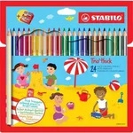 STABILO Dreikant-Buntstifte Trio dick, 24er Kartonetui