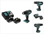 Makita DHP 482 RF Akku Schlagbohrschrauber 18 V 62 Nm + 2x Akku 3,0 Ah +...