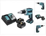 Makita DFS 452 RF Akku Schnellbauschrauber 18 V Brushless + 2x Akku 3,0 Ah +