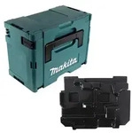 Makita MAKPAC 3 Werkzeugkoffer mit Einlage f&uuml;r BJV DJV 141 181 ( 821551-8 + 837789-5