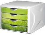 "helit Schubladenbox "the chameleon", Dekor springtime"