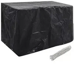 vidaXL Gartenm&ouml;bel-Abdeckung 8 &Ouml;sen 140x70x90 cm