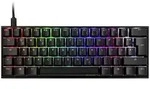 Ducky Mecha Mini MX-Brown USB Gaming-Tastatur Deutsch, QWERTZ Schwarz
