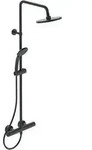 IDS AP-Brausethermostat CERATHERM mit Duschsystem T25 Silk Black