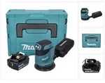 Makita DBO 180 F1J Akku Exzenterschleifer 18 V 125 mm + 1x Akku 3,0 Ah + Makpac...