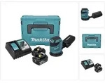 Makita DBO 180 RGJ Akku Exzenterschleifer 18 V 125 mm + 2x Akku 6,0 Ah + Ladeger&auml;t +