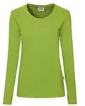 HAKRO Damen Longsleeve MIKRALINAR&reg; kiwi, S