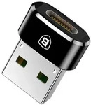 Baseus Adapter von USB Type-C auf USB Kabel Splitter schwarz (CAAOTG-01)